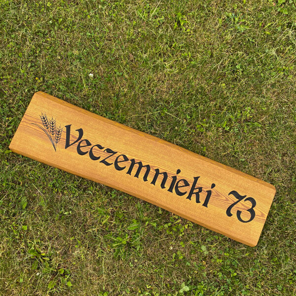 Māju nosaukumu zīme