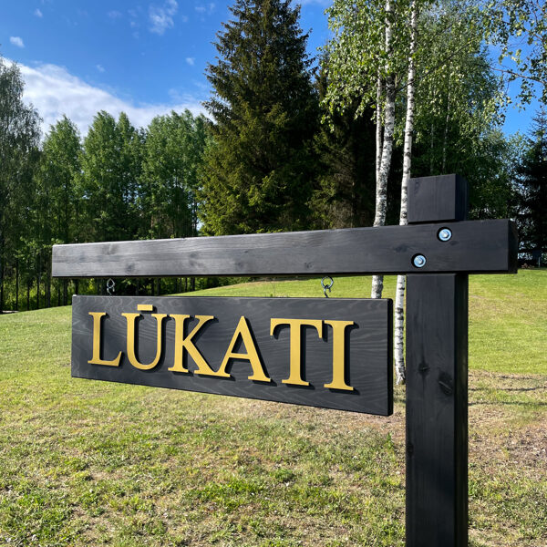 Mājas norāde - mājas zīme