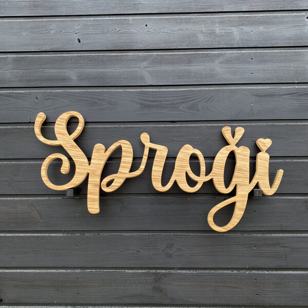 Kāzu dekors - Uzvārds