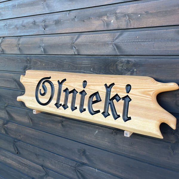 Mājas norāde - Koka uzraksti - Mājas zīme