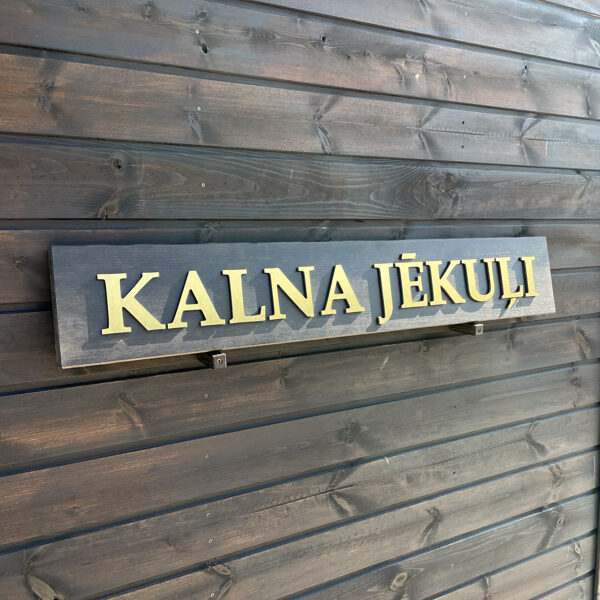 Mājas norāde - Mājas zīme