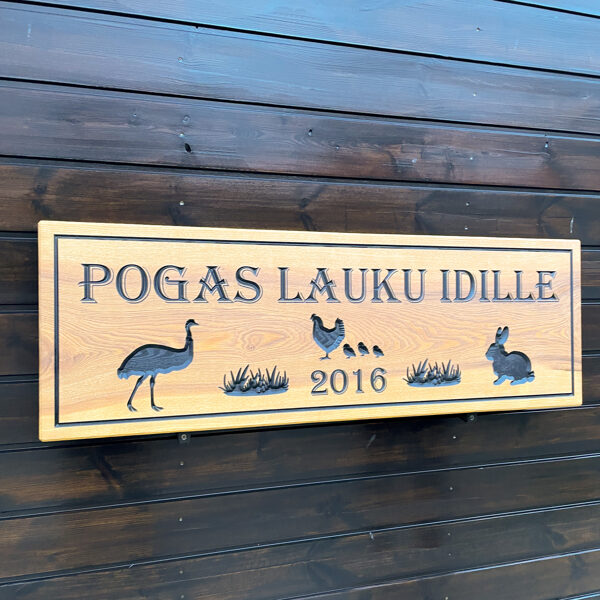 Lauku māja - Mājas norāde