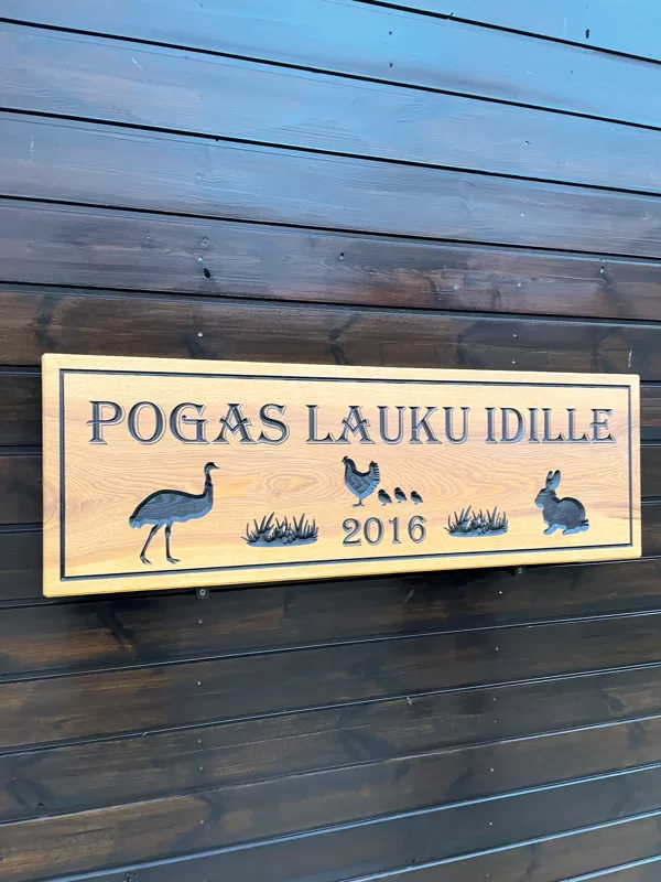 Lauku māja - Mājas norāde