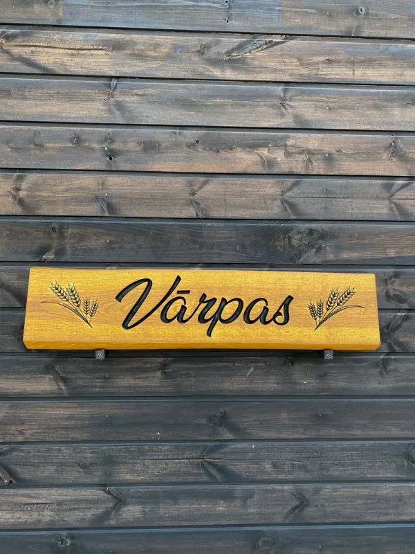 Mājas norāde - Mājas zīme