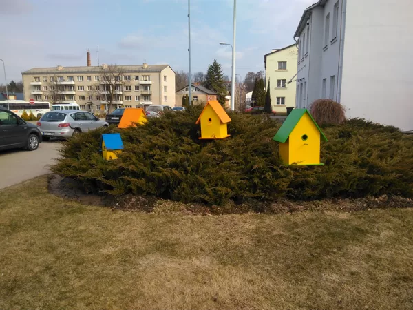 putnu būrīši - lielformāta dekorācija - Vides dekorācija - Vides objekts 